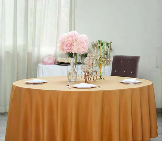 Gold Table Cover For Rent