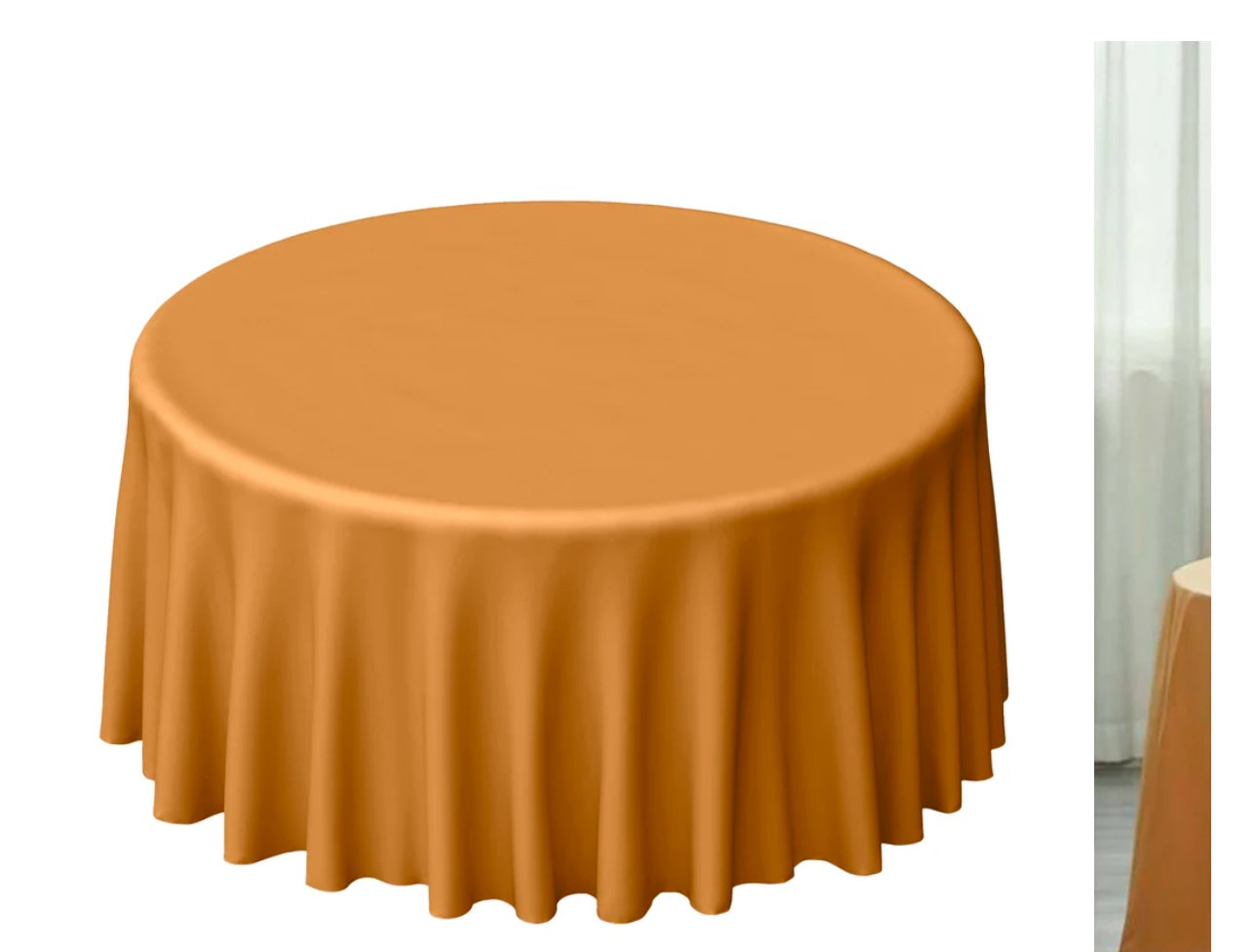 Gold Table Cover For Rent